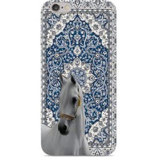 Manitoba Iphone 6 Plus / 6s Plus Uyumlu Baskılı Yumuşak Silikon Şeffaf Telefon Kılıfı