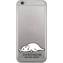 Manitoba Iphone 6 Plus / 6s Plus Uyumlu Baskılı Yumuşak Silikon Şeffaf Telefon Kılıfı