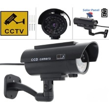 Evim Mabedim Güneş Enerjili Solar Güvenlik Kamerası Görünümlü Güvenlik Cihazı