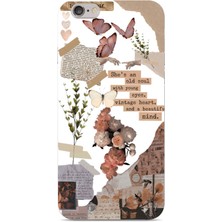 Manitoba Iphone 6 Plus / 6s Plus Uyumlu Baskılı Yumuşak Silikon Şeffaf Telefon Kılıfı