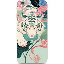 Manitoba Iphone 6 Plus / 6s Plus Uyumlu Baskılı Yumuşak Silikon Şeffaf Telefon Kılıfı