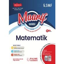 Anla Kazan Yayınları Palme 2026 6. Sınıf Matematik Maarif Serisi Haftalık Deneme
