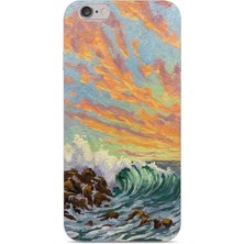 Manitoba Iphone 6 Plus / 6s Plus Uyumlu Baskılı Yumuşak Silikon Şeffaf Telefon Kılıfı