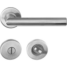 Hafele Werner Kapı Kolu Seti Mat Nikel Wc