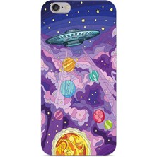 Manitoba Iphone 6 Plus / 6s Plus Uyumlu Baskılı Yumuşak Silikon Şeffaf Telefon Kılıfı