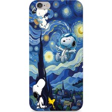 Manitoba Iphone 6 Plus / 6s Plus Uyumlu Baskılı Yumuşak Silikon Şeffaf Telefon Kılıfı