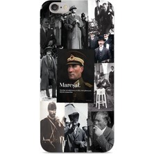 Manitoba Iphone 6 Plus / 6s Plus Uyumlu Baskılı Yumuşak Silikon Şeffaf Telefon Kılıfı