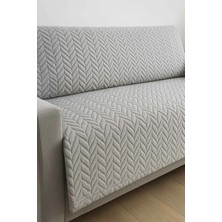 Decomia Home Terry Kabartmalı Yumuşak Tüylü Koltuk Örtüsü Çok Amaçlı Koltuk Şalı Kaymaz Süngerli (165X205 Cm)