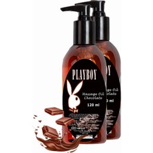 Süper Çikolata Aromalı Vücut Masaj Yağı 120ML Chocolate Flavored Massage Oil 2 Adet