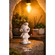 Mosarte Şirinler Dekoratif Biblo - El Yapımı Figür Serisi