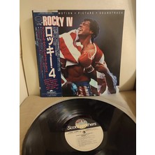 Plakperest Rocky Iv - Orıgınal Soundtrack  - 1985 Japonya Basım 33 Lük Albüm Lp Plak - Obi’li 2.el