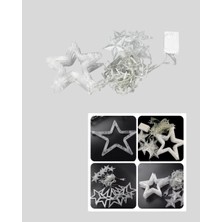 İlanib Ticaret 3x3 Metre Yıldız Peri LED Perde Işık Romantik Dekorasyon