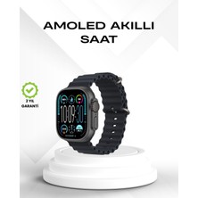 Sbusshop Amoled Akıllı Saat Bluetooth Arama Su Geçirmez - SB001M-47Z9M9