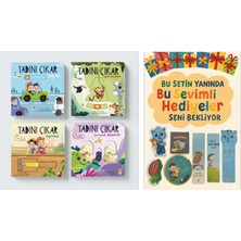 Sincap Kitap Ceren Çukadar Tadını Çıkar Seti 4 Kitap (Oyun Arkadaşım + Bağ Bahçe + Araçlar + Dinozorlar)