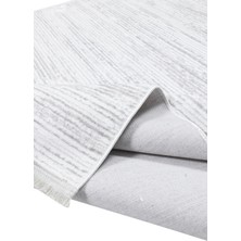 Ayduran Halı Classi Bambu Saten Ipeksi Floşlu Kaymaz Taban Yıkanabilir Halı