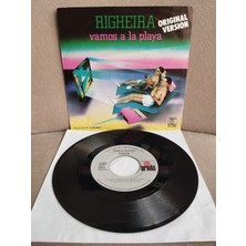 Plakperest Rıgheıra  - Vamos A La Playa - 1983 Hollanda  Basım 45 Lik Plak - 2.el