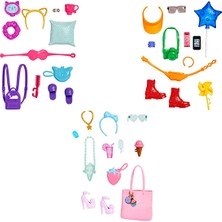 Barbie'nin Moda Aksesuarları Paketleri GWD98