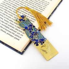 Solfera Vincent Van Gogh Süsenler Irises Tablo Metal Ayraç Kitap Ayracı  AY086