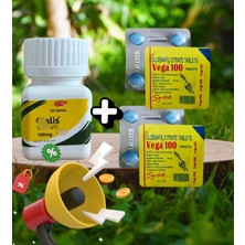 Cialıs8 100MG 30'lu Tablet + VEGA100 Mg 4'lü x 2 Dizi Gecıktırıcıli8 Performansa Destek Kuvvet Sertlestırıcı8 Ekstra Güç GIZLIPAKETLME_PONIRY_5_20_KREM_SPREY