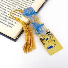 Solfera Claude Monet Izlenim Gündoğumu Tablo Impression Metal Ayraç Kitap Ayracı AY088