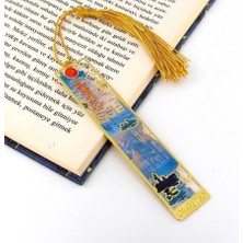 Solfera Claude Monet Izlenim Gündoğumu Tablo Impression Metal Ayraç Kitap Ayracı AY082