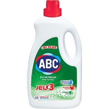 Abc Sıvı Deterjan 2145 ml Renkli Beyaz 33 Yıkama