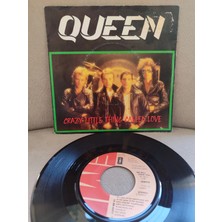 Plakperest Queen - Crazy Lıttle Thıng Called Love / We Wıll Rock You 1979 Hollanda Basım  45’lik  Plak 2.el