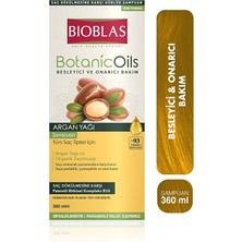 Bioblas Botanic Oils Argan Yağı Şampuan 360 ml Besleyici ve Onarıcı Etki ile Normal Saçlar İçin