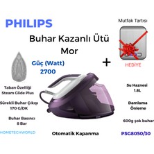 Philips Perfectcare 8000 Series PSG8050/30 2700 W Buhar Kazanlı Ütü