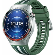 MobaxAksesuar Huawei Watch Gt 6/5 Pro 46MM Kordon Lansman Kumaş Dikişli Silikon Orj Klips 1e-1 Uyum 102