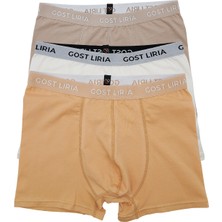 GOST LİRİA -Soil Erkek Boxer – 3’lü Paket Çok Renkli