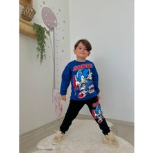 Jeliboom 3 Ip Şardonlu Sonic Baskılı Erkek Çocuk Takım