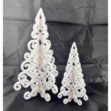 Yılbaşı Temalı Renkli Ağacı Dekorasyonu, Şık ve Parlak Görünüm