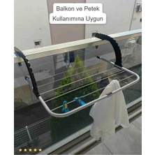 Özbience Pratik Katlanır Çamaşır Kurutmalığı, Balkon ve Iç Mekan Kullanımı