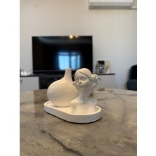 Aysili Dekorasyon Taş Tozu Vazo Aksesuar/dekorasyon Seti