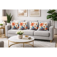 Özdağ Home Concept 43X43 cm Dijital Baskı Kırlent Kılıfı – Premium Kumaş, Şık ve Modern Dekorasyon