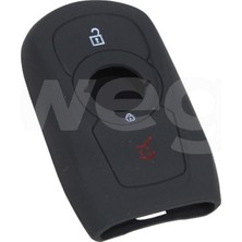 Wegna Mtxdpn Kontak Anahtar Kumanda Koruyucu Kilif Silikon 3 Tuş Siyah Opel Astra K