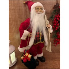 45 cm Noel Baba Süsleri, Sevimli ve Renkli Dekorasyon Parçaları