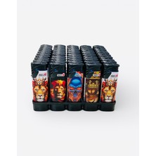 MRY Rüzgar Çakmak Renkli 50 Adet