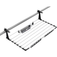 Özbience 80 cm Ayarlanabilir Balkon ve Pencere Uyumlu Çamaşır Askısı