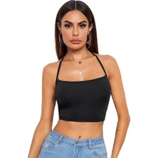 Asilsen Desire In Motion Scuba Dalgıç Kumaş Kadın Büstiyer Crop