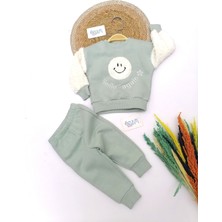 Gülen Surat Yeşil Bebek Takım 12-18 Ay