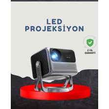 Zero Land Techmrt Smart Projector Android Tv Dolby Sesli Wifi Bluetooth