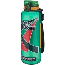 SanalAMCA Store Uzspace Sports Passion Mega Büyük Boy 1500 ml Tritan Su Matarası Kaydırmaz Tutma Özelliği