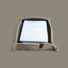 Essme Collection Jüt Ekmek Sepeti & Peçetelik