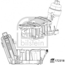 Febi Mtxdpn Yag Filtre Kutugu Bmw N47 N57 B47 F10 F20 F30 E90 F01 E84 F25 F26 F15 F16