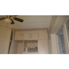 Özbience Yükseklik Ayarlı 5 Çubuk Metal Asansörlü Çamaşırlık 120 Cm, Şık ve Kullanışlı