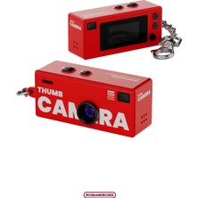 Roseandroses Retro Tasarım Mini Charm Video Foto Kamera