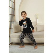 Kapitex Erkek Çocuk Uzun Kol Pijama Takımı