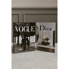 Şık Dekoratif Kitap Kutusu Çift Seti, Evinize Zarif Dokunuş